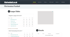 Desktop Screenshot of fifefootball.co.uk